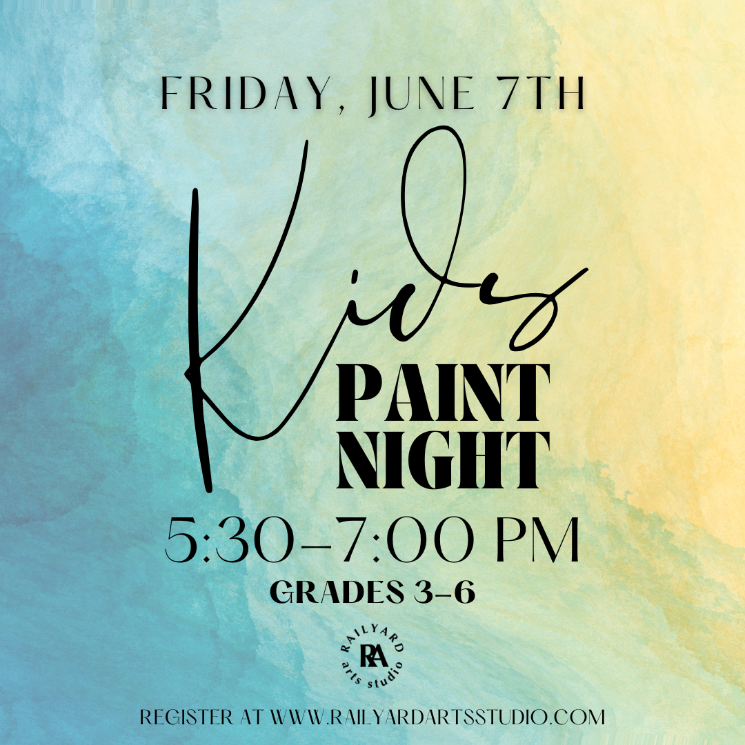 Kid’s Paint Night – June