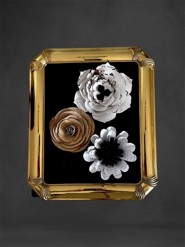 Framed Florals: Book Page Blossoms - Image 4