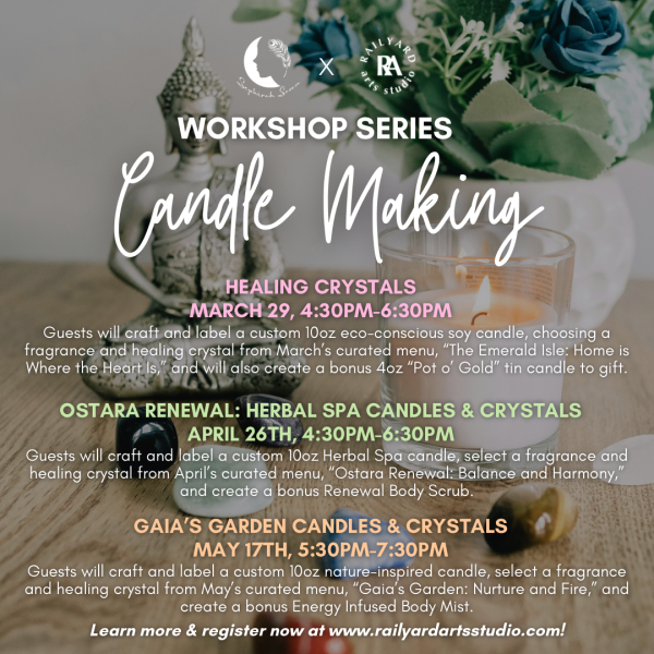 Candle Making and Healing Crystals- March - Image 5