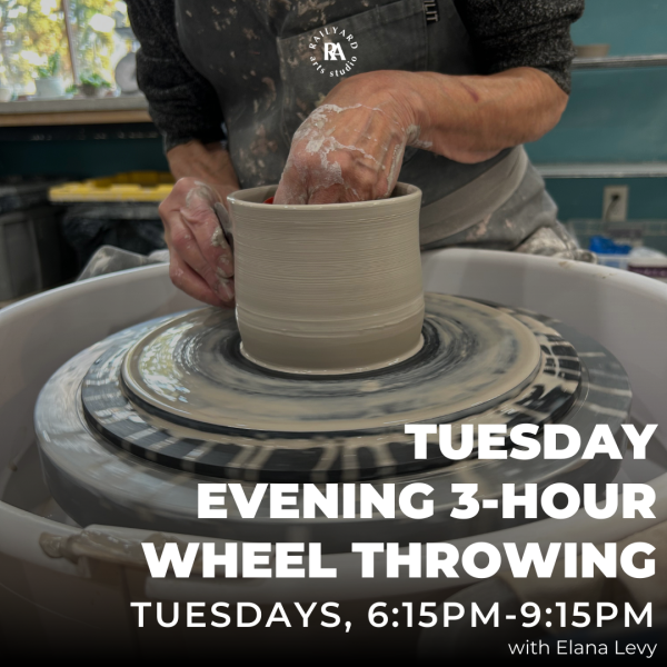 Tuesday 3-Hour Wheel Throwing - Summer 2025