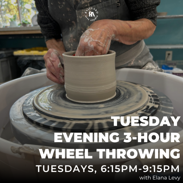 Tuesday 3-Hour Wheel Throwing - Fall 1