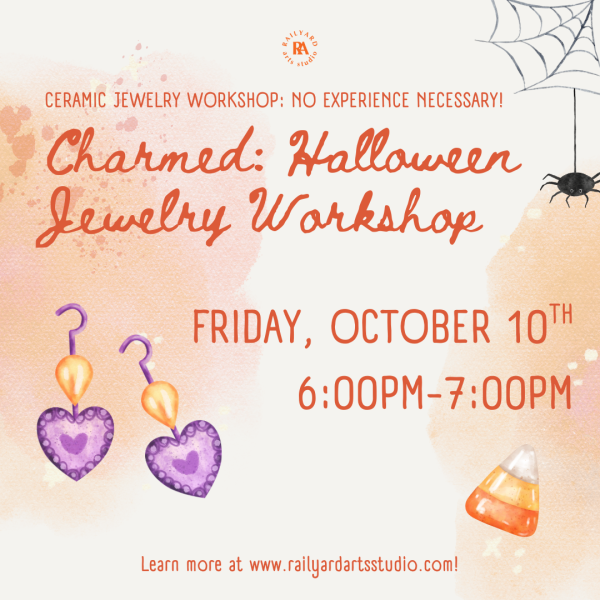 Charmed: Halloween Ceramic Jewelry Workshop!