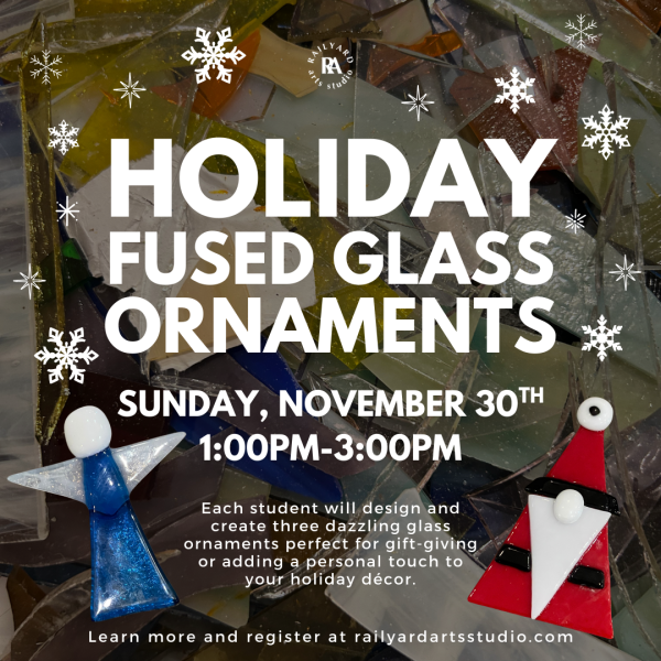 Holiday Fused Glass Ornaments