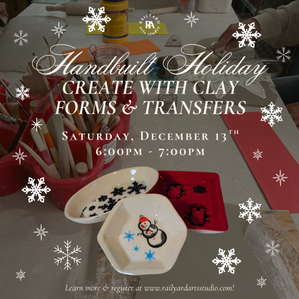 Handbuilt Holiday Ceramics: Create with Clay Forms & Transfers