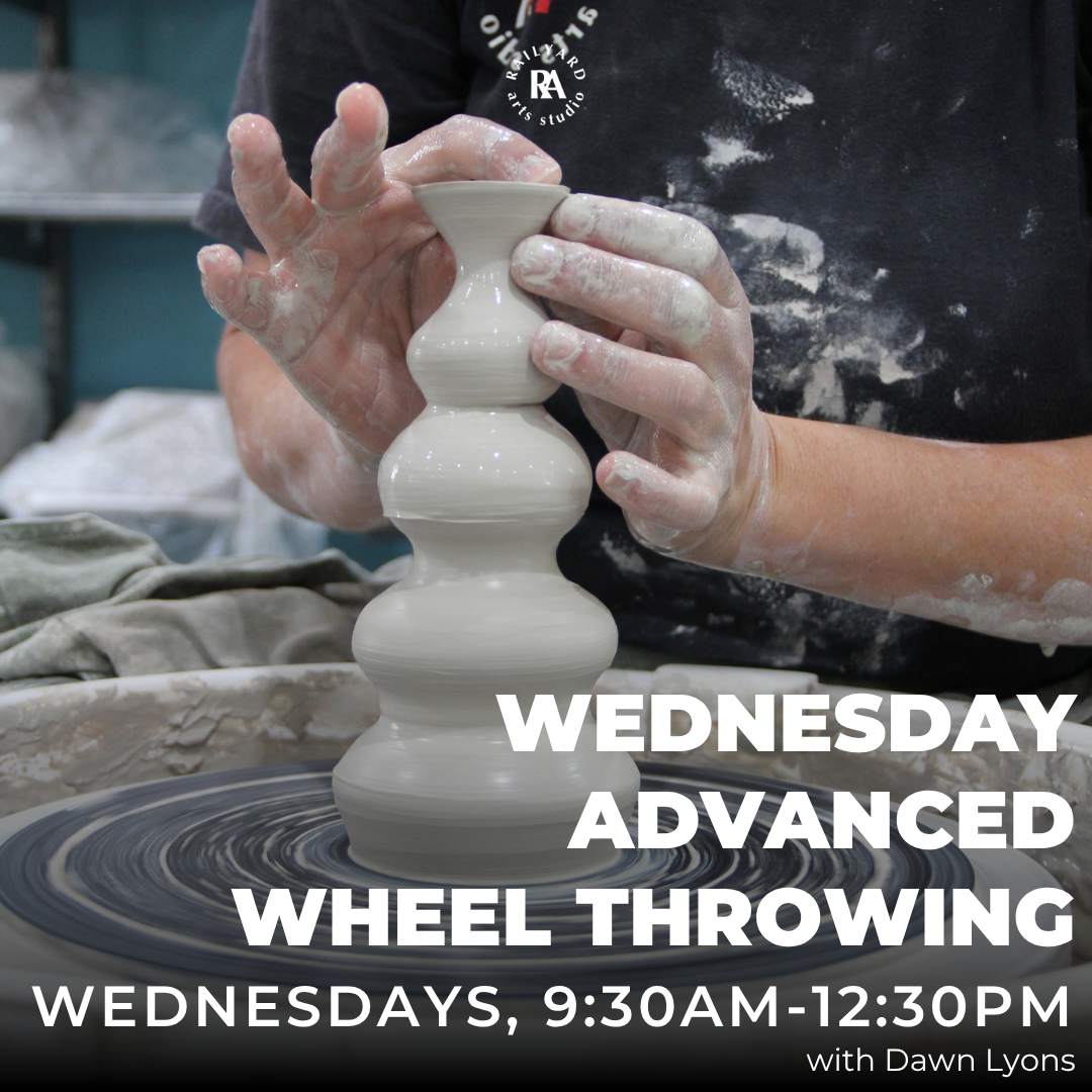 Wednesday Advanced Wheel Throwing - Winter 2026
