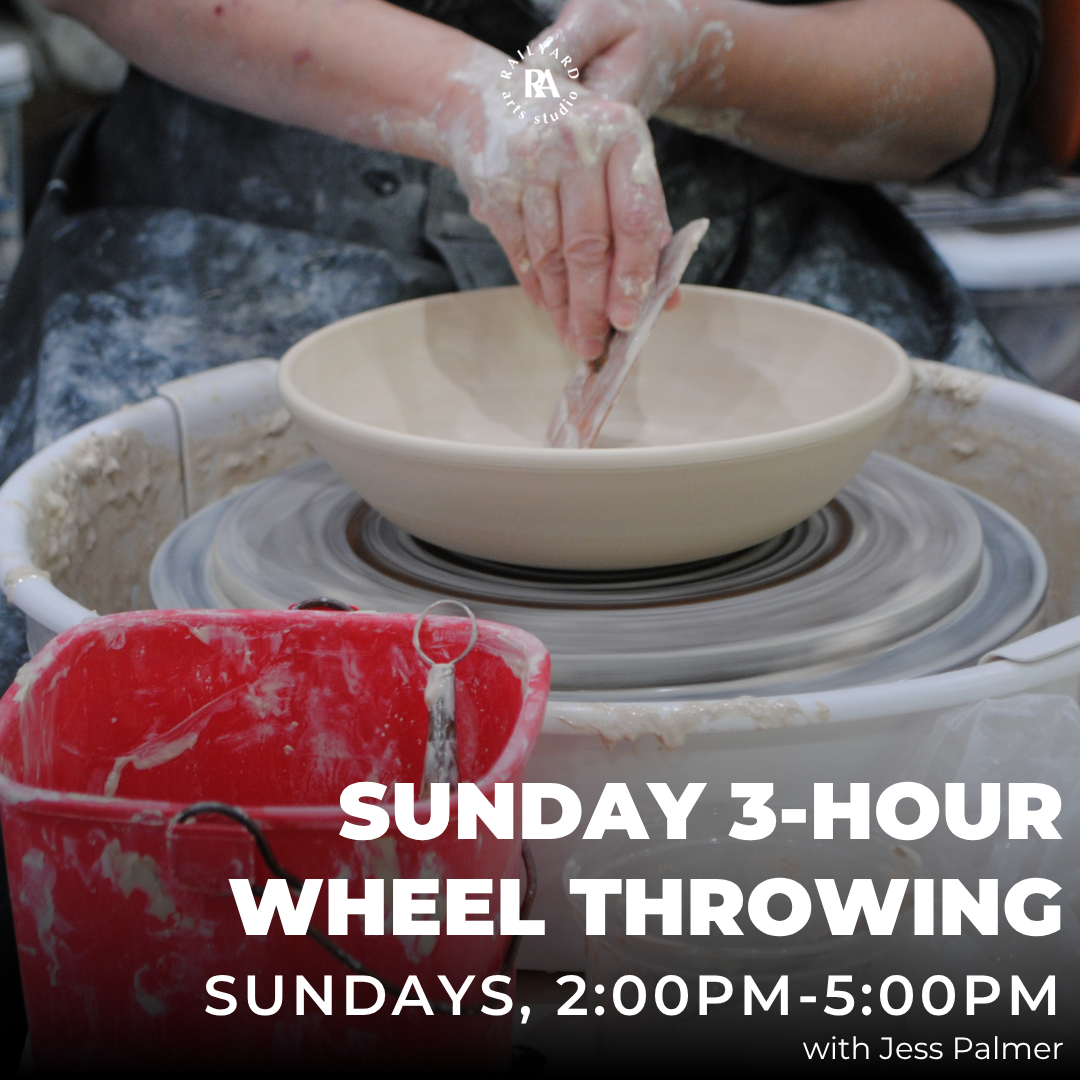 Sunday 3-Hour Wheel Throwing - Winter 2026