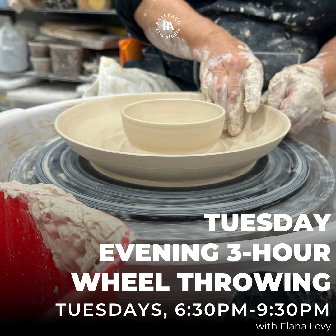 Tuesday 3-Hour Wheel Throwing - Winter 2026