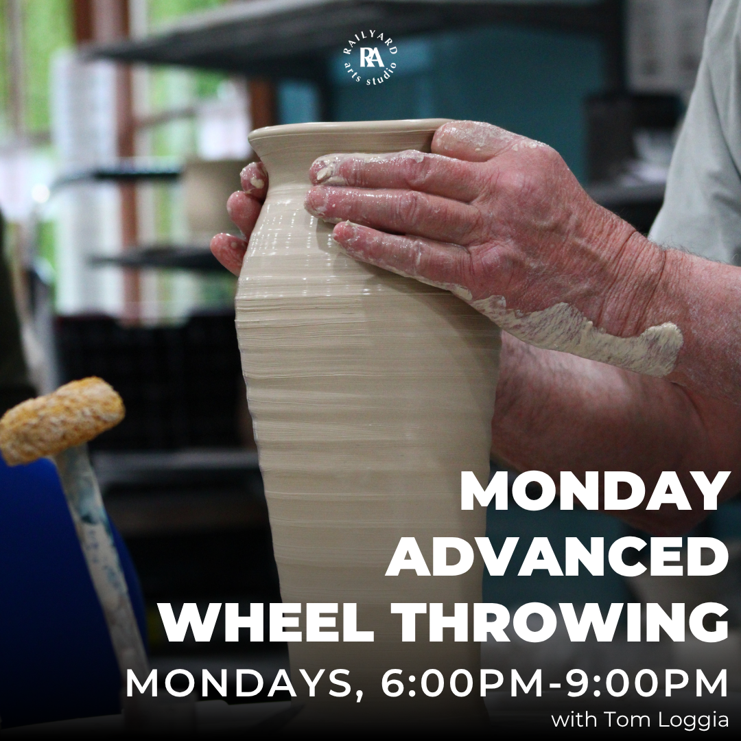 Monday Advanced Wheel Throwing - Winter 2026