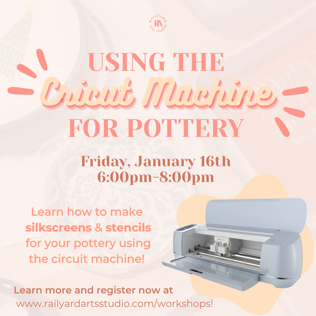 Cricut Machine for Pottery!