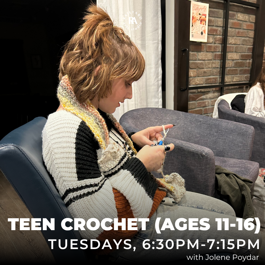 Teen Crochet (Ages 11-17) - Winter 2026