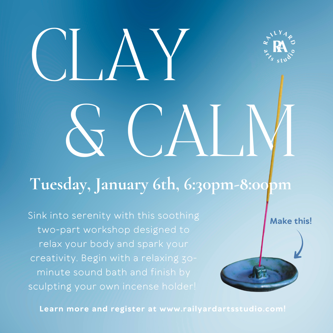 Clay & Calm: Sound Bath & Clay Sculpting Experience