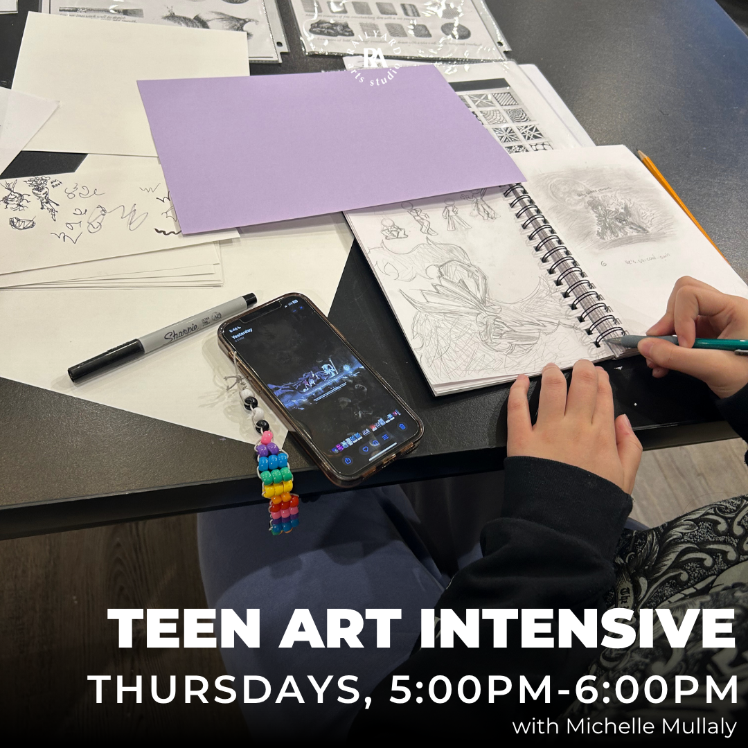 Teen Art Intensive (Ages 12-16) - Winter 2026