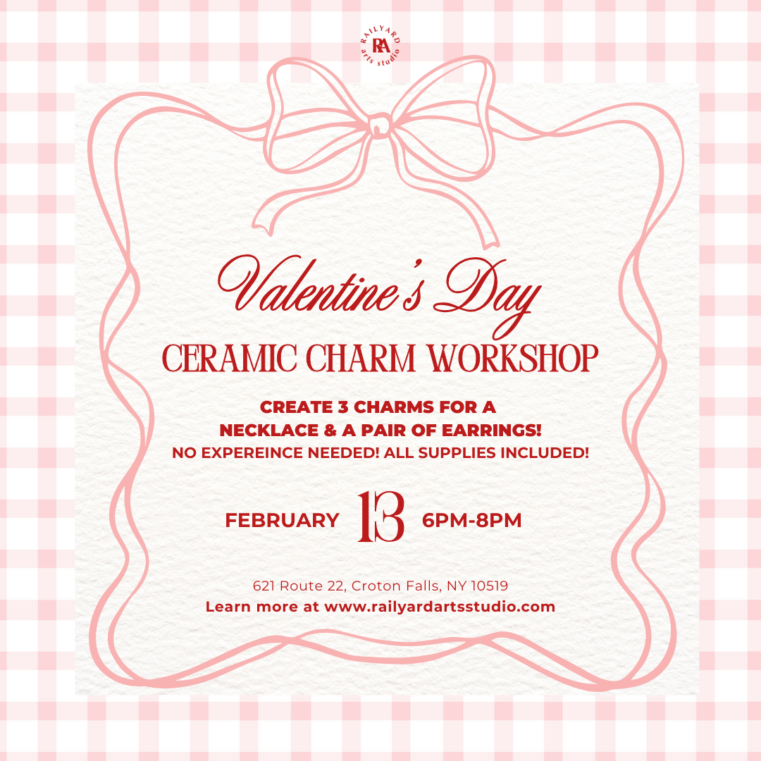 Valentine's Ceramic Charm Workshop
