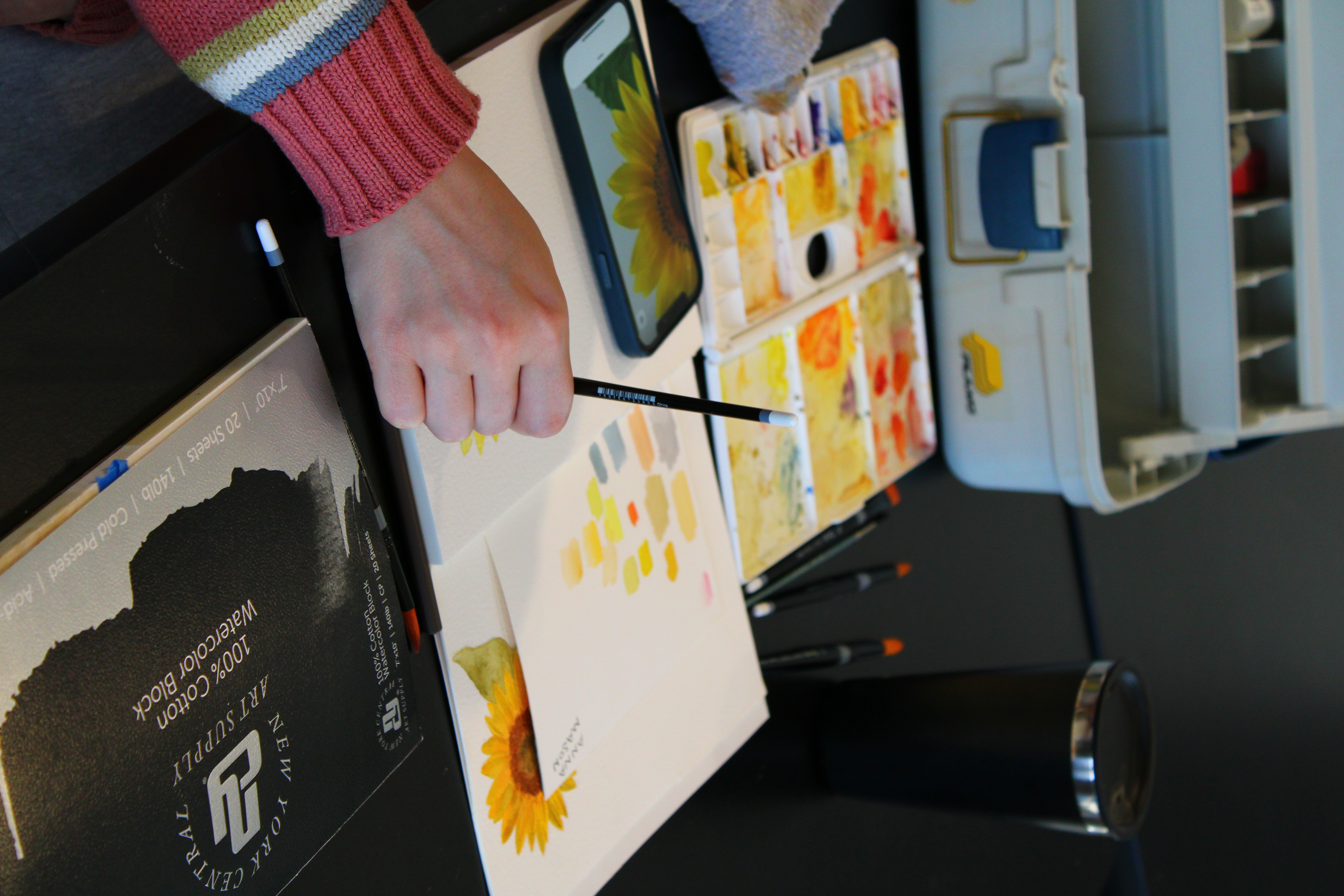 Beginning Watercolor - Spring 1 - Image 7