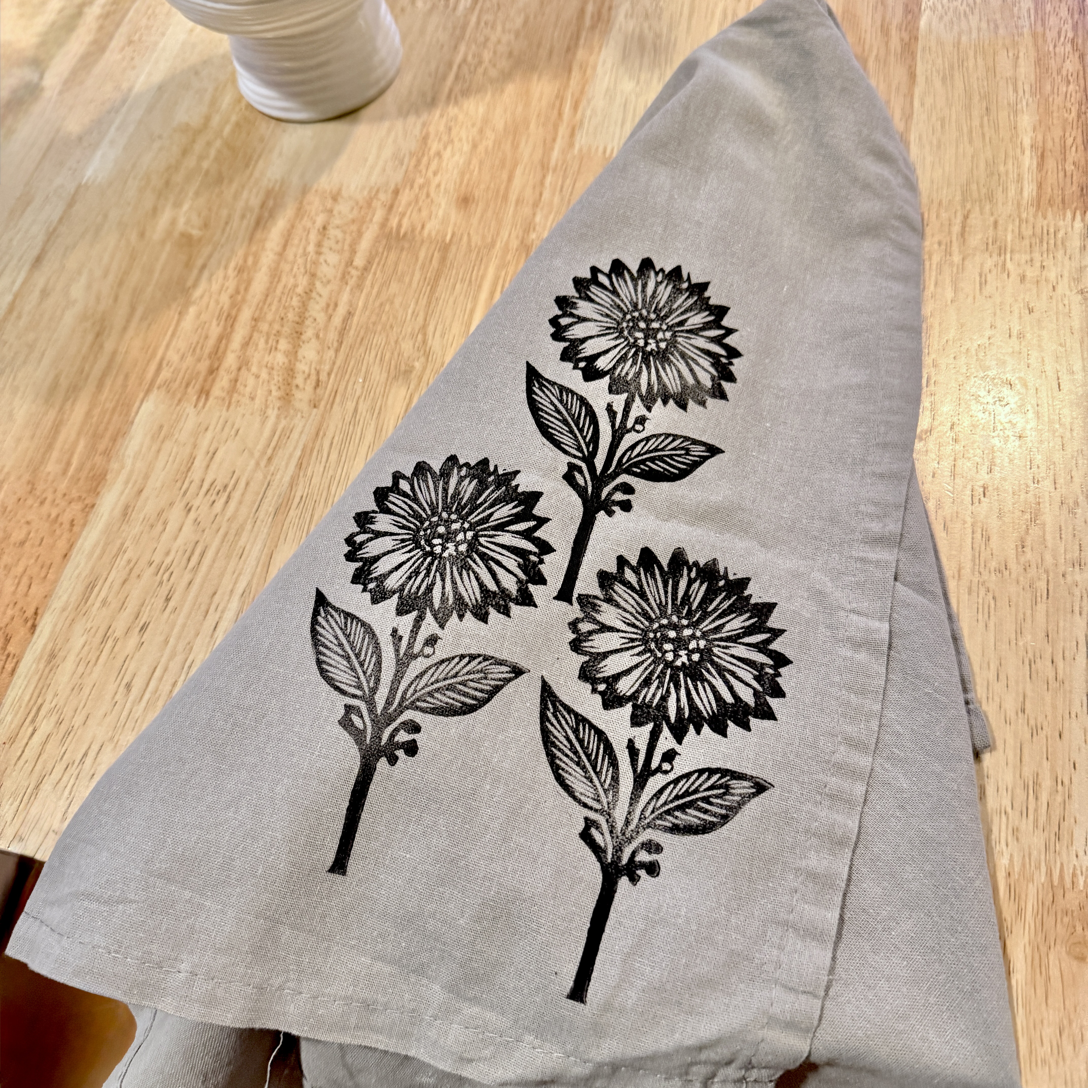 Hand Printed Tea Towels - Image 4