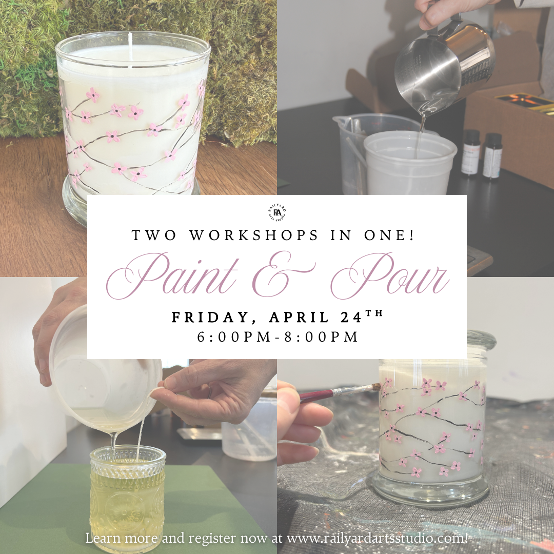 Paint & Pour: Spring Candle Making