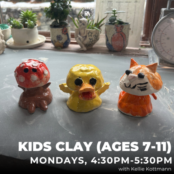 Kids Clay (Ages 7-11) - Spring 2