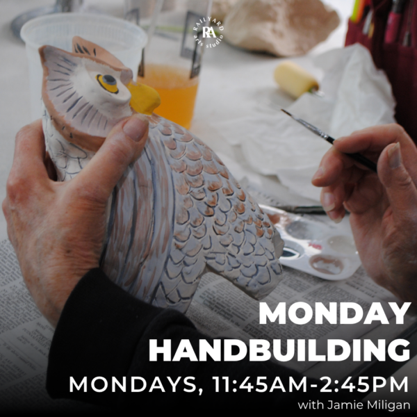 Monday Handbuilding & Sculpture - Summer 2026