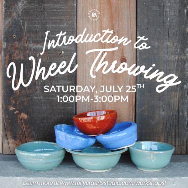 Introduction to Wheel Throwing - July 2026