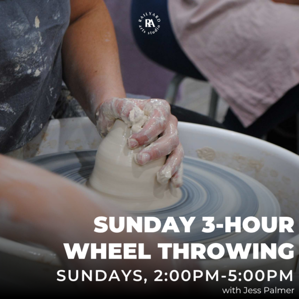 Sunday 3-Hour Wheel Throwing - Fall 1 2026