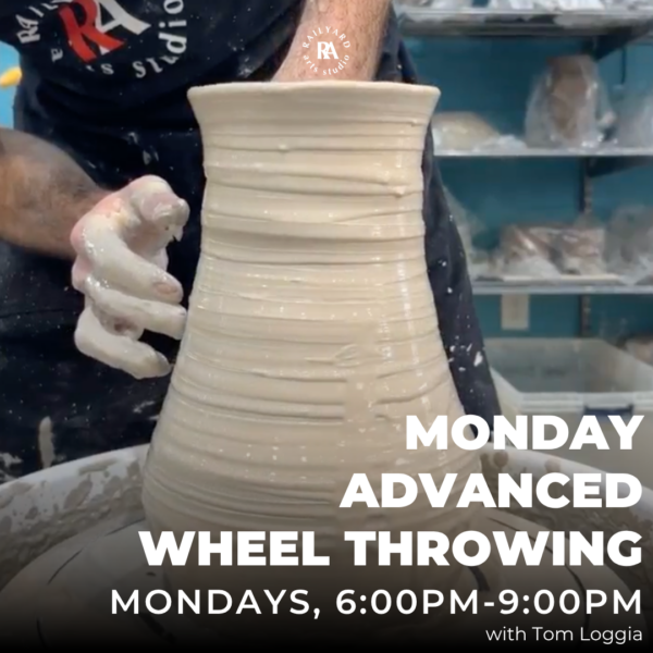 Monday Advanced Wheel Throwing - Fall 1 2026