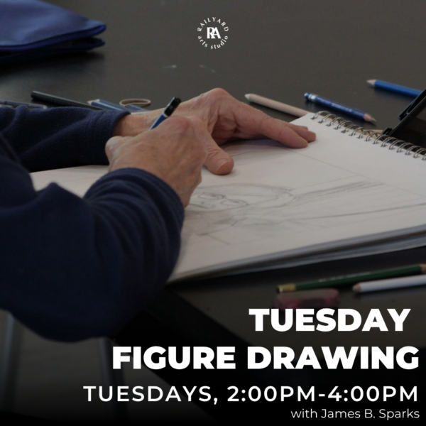 Tuesday Beginning Figure Drawing - Fall 1 2026
