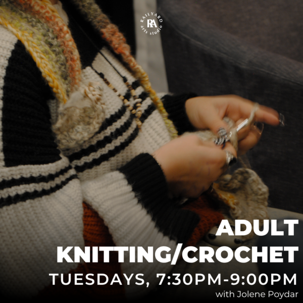 Adult Knitting or Crochet - Fall 1 2026