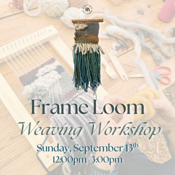 Frame Loom Weaving