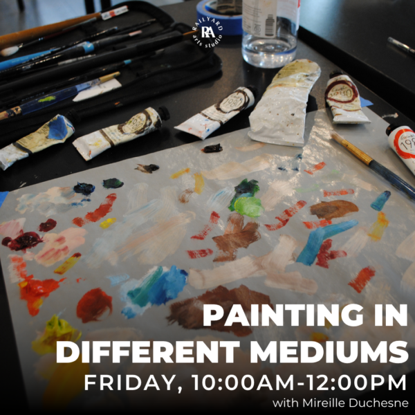 Painting In Different Mediums - Fall 1 2026