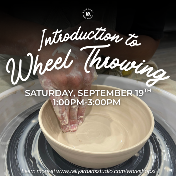 Introduction to Wheel Throwing - September 2026
