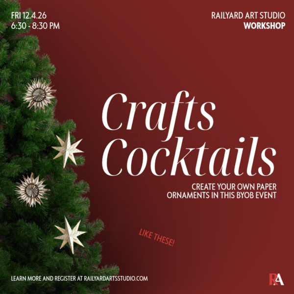 Crafts and Cocktails: Paper Ornament Workshop