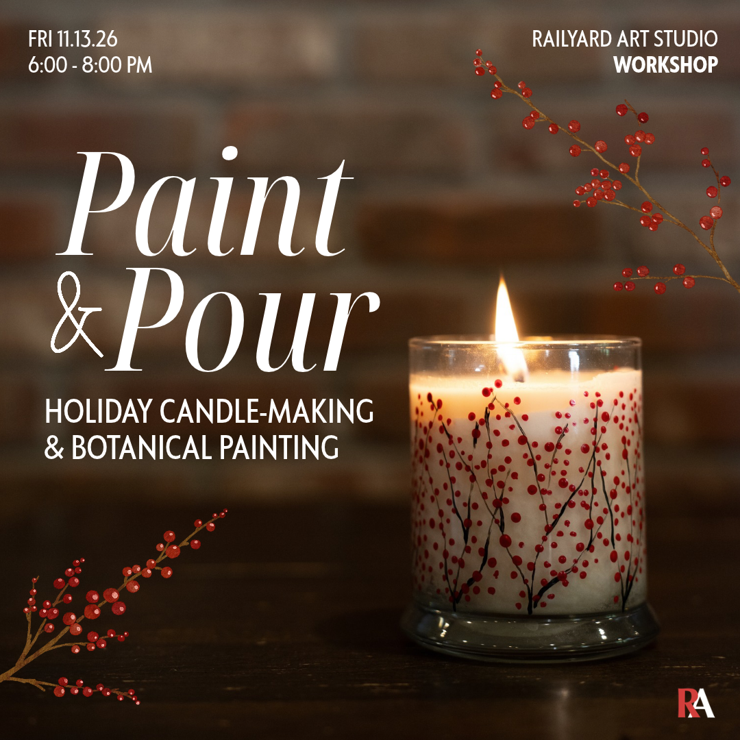 Paint & Pour: Holiday Candle Making