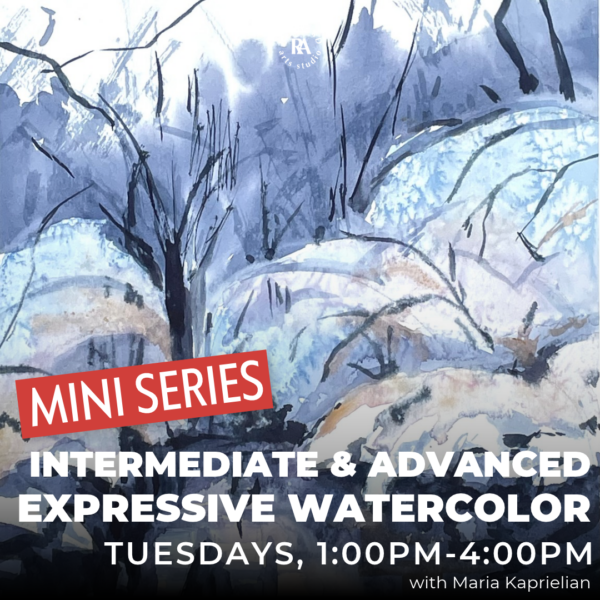 Winter 2026 Expressive Watercolor – Winter Scenes (Intermediate/Advanced)